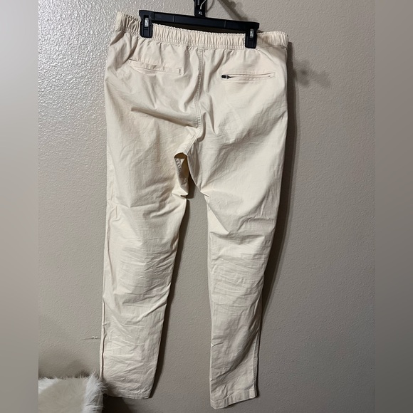 BYLT Men's XL weekender pant in cream color. EUC - Picture 2 of 7